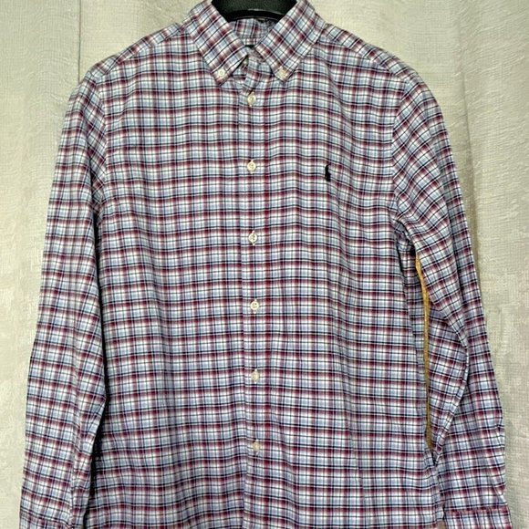 Polo by Ralph Lauren Other - Polo by Ralph Lauren Men's L/G 14-16 Plaid Button-Down Shirt for Casual, Preppy